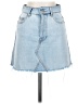 Bershka Blue Denim Skirt Size 2 - photo 1