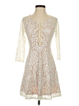 corset tea dress Vintage Floral Straps Slip Corset Tea Dress White