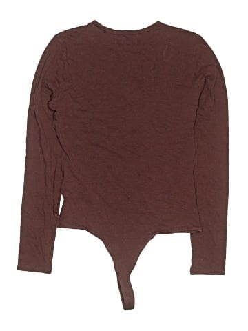 Madewell Pointelle Long-Sleeve Thong Bodysuit (view 2)