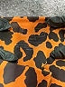 Fleo Animal Print Orange Leggings Size S - photo 7