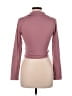 Babaton Burgundy Long Sleeve Top Size M - photo 2