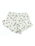 Petersyn 100% Cotton Floral Ivory Shorts Size M - photo 2