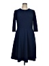 Grace Karin Solid Blue Casual Dress Size XL - photo 1