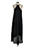 Forever 21 Solid Black Casual Dress Size M - photo 2