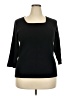 DressBarn Black Pullover Sweater Size 18 - photo 1