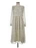 Madewell 100% Polyester Polka Dots Ivory Casual Dress Size XS - photo 1