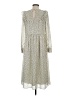 Madewell 100% Polyester Polka Dots Ivory Casual Dress Size XS - photo 2