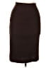 Bianca 100% Wool Solid Brown Wool Skirt Size 10 - photo 1