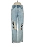 Hidden Jeans 100% Cotton Tropical Blue Jeans Size 24 waist - photo 1