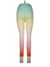 Fabletics Color Block Green Yoga Pants Size L - photo 2