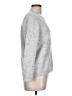 Alfred Dunner Metallic Silver Pullover Sweater Size L - photo 4