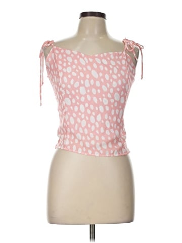 Peach Love Sleeveless Top (view 1)