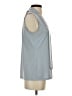 Anne Klein Gray Sleeveless Blouse Size S - photo 4