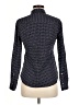 J.Crew Polka Dots Black Long Sleeve Blouse Size 6 - photo 2