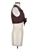 Shein Brown Sleeveless Blouse Size 2 - photo 4