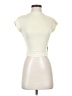 Shein Ivory Short Sleeve Top Size 2 - photo 1