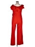 Marina Solid Red Jumpsuit Size 16 - photo 2