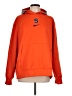 Nike 100% Polyester Orange Pullover Hoodie Size L - photo 1