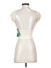 Shein Ivory Short Sleeve Top Size 2 - photo 2