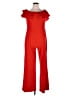 Marina Solid Red Jumpsuit Size 16 - photo 1