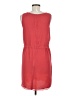 Ann Taylor LOFT 100% Polyester Solid Red Casual Dress Size 6 - photo 2