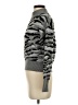 Sofia Jeans by Sofia Vergara Animal Print Gray Turtleneck Sweater Size S - photo 5