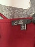 C. Luce 100% Polyester Burgundy Casual Dress Size S - photo 7