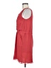 Ann Taylor LOFT 100% Polyester Solid Red Casual Dress Size 6 - photo 5