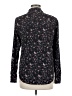 Sanctuary 100% Cotton Floral Black Long Sleeve Blouse Size M - photo 2