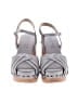 Journee Collection Gray Sandals Size 7 - photo 2