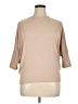 Basic Colors Tan 3/4 Sleeve T-Shirt Size 1X - photo 1