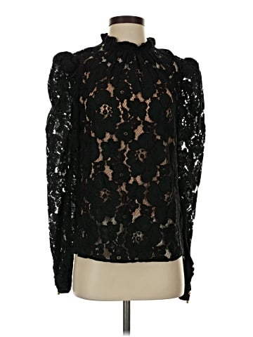WAYF Long Sleeve Blouse (view 1)