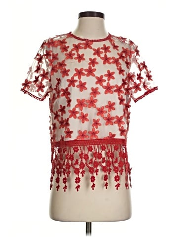 Elie Tahari Short Sleeve Top (view 1)