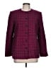 Alfred Dunner Tweed Purple Coat Size 10 - photo 1