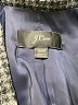 J.Crew 100% Wool Houndstooth Gray Wool Blazer Size 00 - photo 6