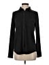 Faherty Tweed Black Long Sleeve Button-Down Shirt Size S - photo 1