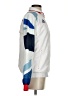 Adidas 100% Polyester Color Block White Track Jacket Size S - photo 4