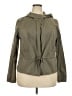 Lane Bryant Solid Green Jacket Size 18 - photo 1