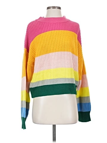 Double Zero Pullover Sweater (view 1)