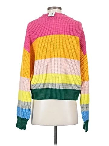 Double Zero Pullover Sweater (view 2)