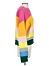 Double Zero Color Block Yellow Pullover Sweater Size S - photo 4