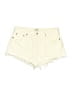 AGOLDE Ivory Denim Shorts Size 30 waist - photo 1
