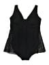 Nicole Miller 100% Polyester Tweed Black One Piece Swimsuit Size S - photo 1