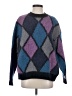 Anine Bing Argyle Blue Pullover Sweater Size XS - photo 1