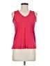 Max Studio Red Sleeveless T-Shirt Size M - photo 1