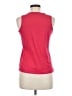 Max Studio Red Sleeveless T-Shirt Size M - photo 2