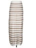 Unbranded 100% Polyester Stripes Ivory White Casual Skirt Size S - photo 2