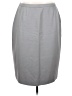 Worthington 100% Polyester Solid Gray Formal Skirt Size 16 - photo 1