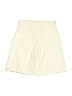 Gap Kids 100% Cotton Solid Ivory Denim Shorts Size 10 - photo 2