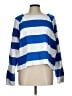Maeve by Anthropologie Stripes Blue Pullover Sweater Size L - photo 1